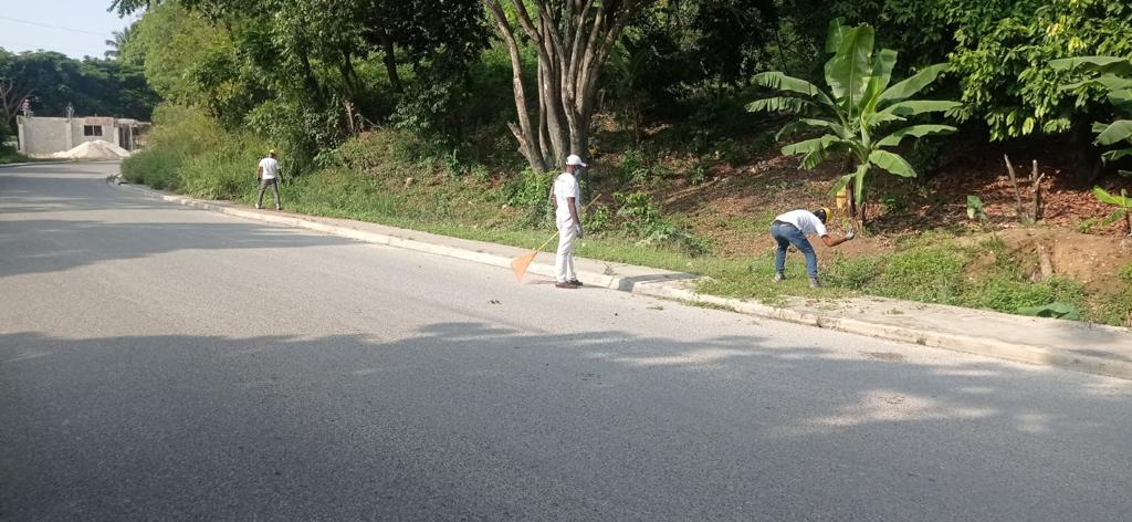 Docalsa y Junta de Vecinos del Pomier realizan jornada de limpieza